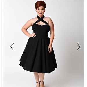 Unique Vintage Rita Flare Dress